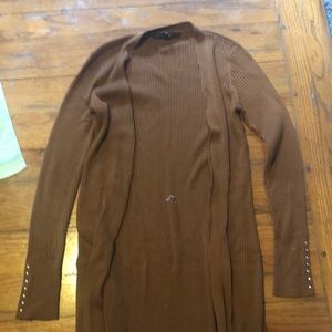 Long cardigan sweater